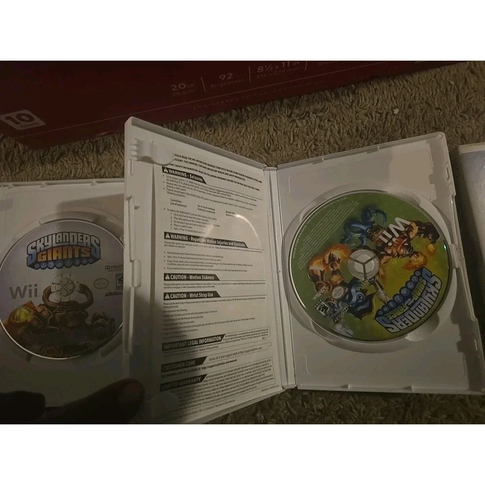 Lot of 3 Skylanders Games for the Wii
